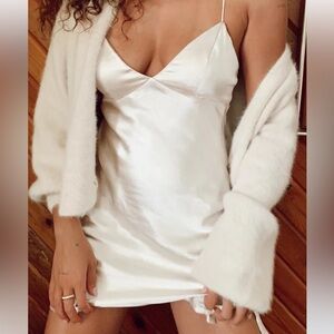 Mini Satin Dress